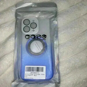 New In PackClear Magnetic Case for iPhone 14 Pro Max, Shockproof, Blue!